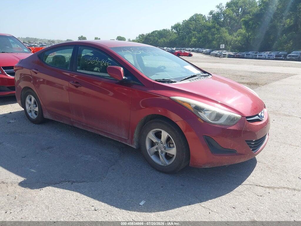 5NPDH4AE0EH486296 2014 HYUNDAI ELANTRA photo no. 1