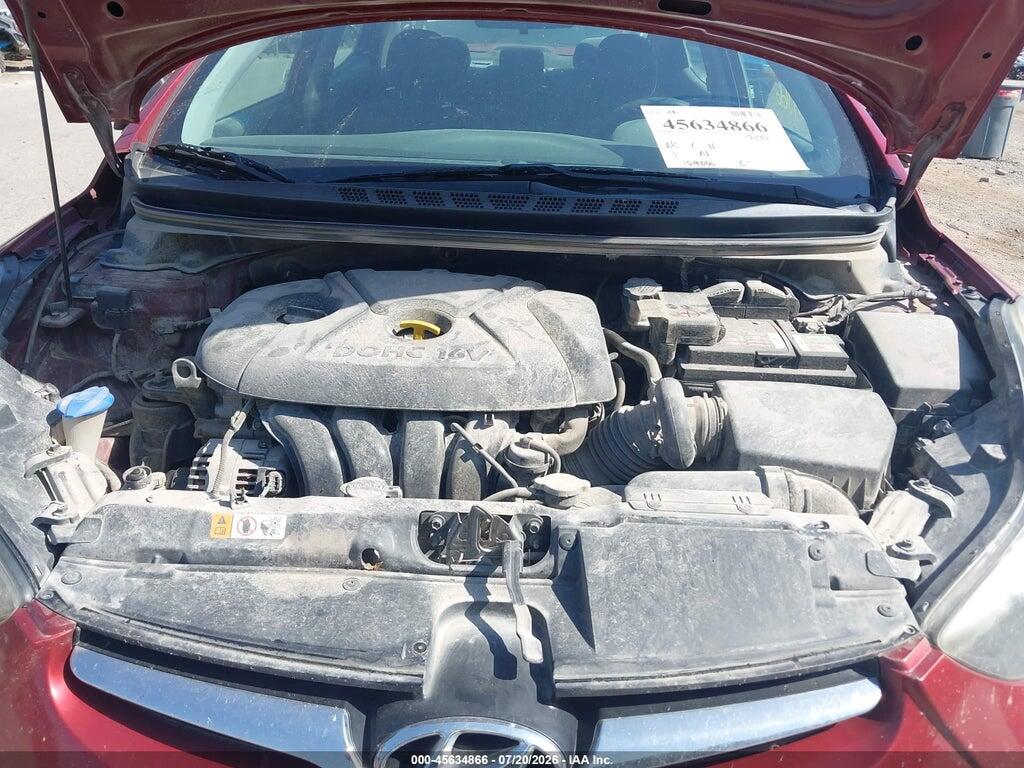 5NPDH4AE0EH486296 2014 HYUNDAI ELANTRA photo no. 10