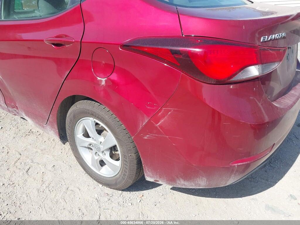 5NPDH4AE0EH486296 2014 HYUNDAI ELANTRA photo no. 12