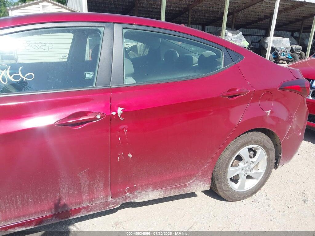 5NPDH4AE0EH486296 2014 HYUNDAI ELANTRA photo no. 6