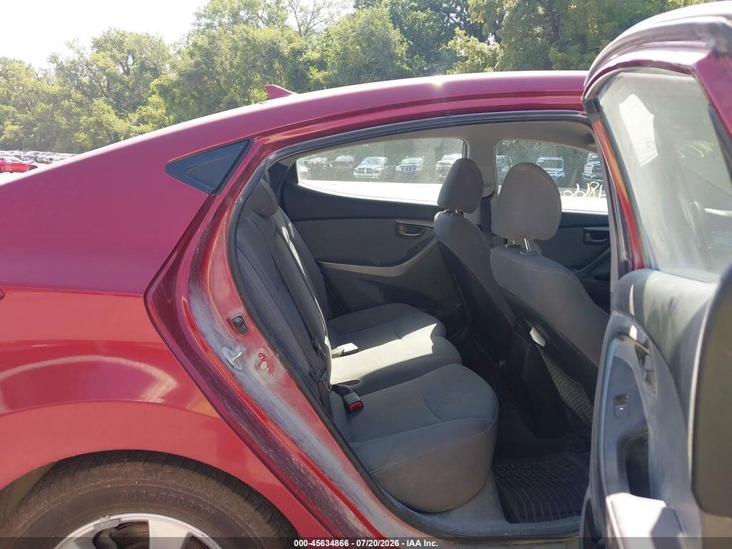 5NPDH4AE0EH486296 2014 HYUNDAI ELANTRA photo no. 8