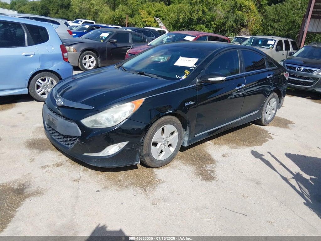 KMHEC4A44BA001361 2011 HYUNDAI SONATA HYBRID photo no. 2
