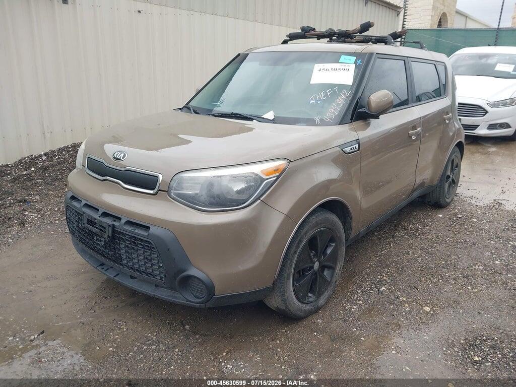 KNDJN2A29G7307802 2016 KIA SOUL photo no. 2