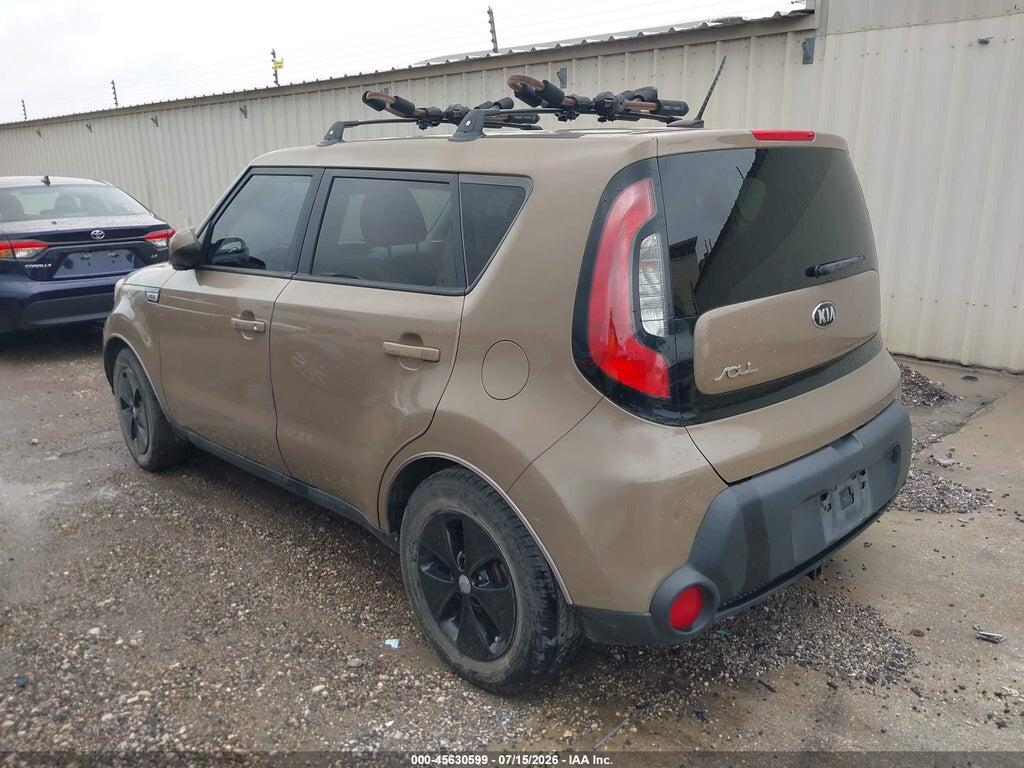 KNDJN2A29G7307802 2016 KIA SOUL photo no. 3