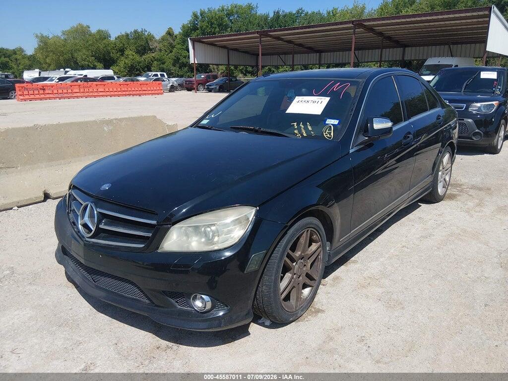 WDDGF56X38F127385 2008 MERCEDES-BENZ C 350 photo no. 2