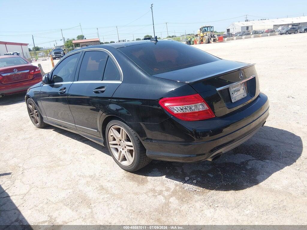 WDDGF56X38F127385 2008 MERCEDES-BENZ C 350 photo no. 3