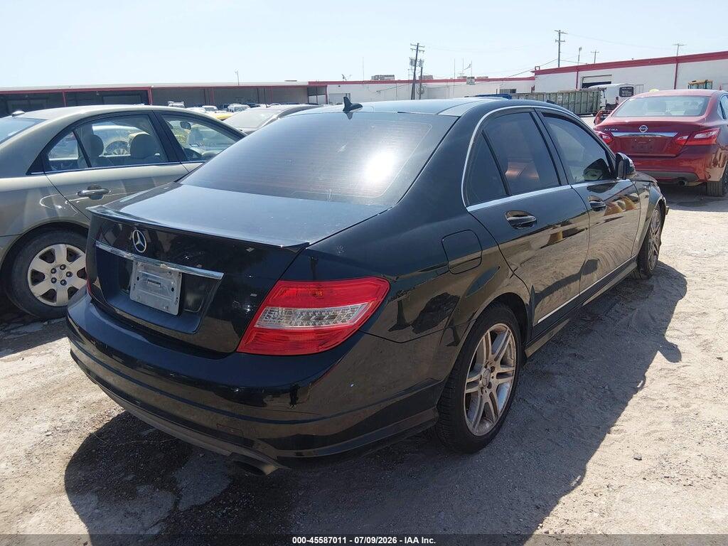WDDGF56X38F127385 2008 MERCEDES-BENZ C 350 photo no. 4