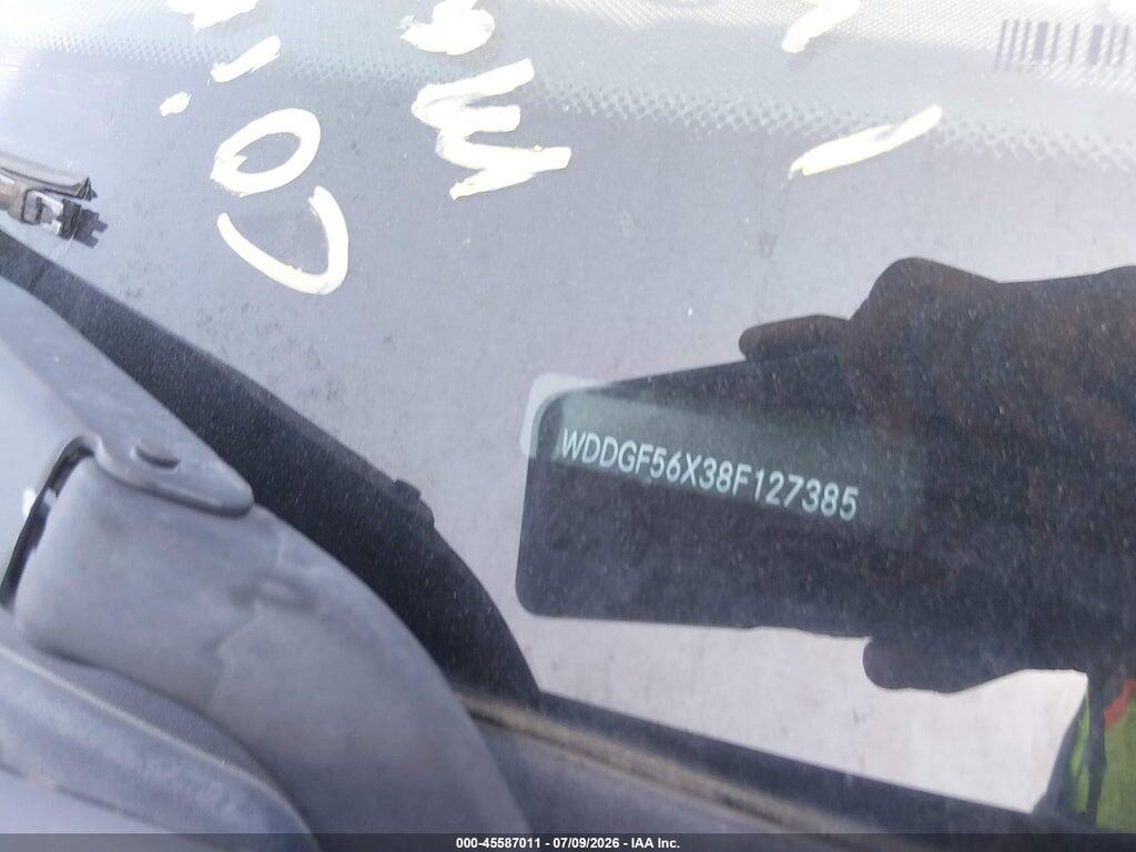 WDDGF56X38F127385 2008 MERCEDES-BENZ C 350 photo no. 9
