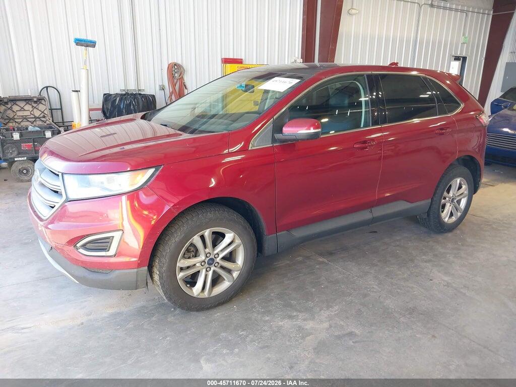 2FMTK4J90FBC42222 2015 FORD EDGE photo no. 2