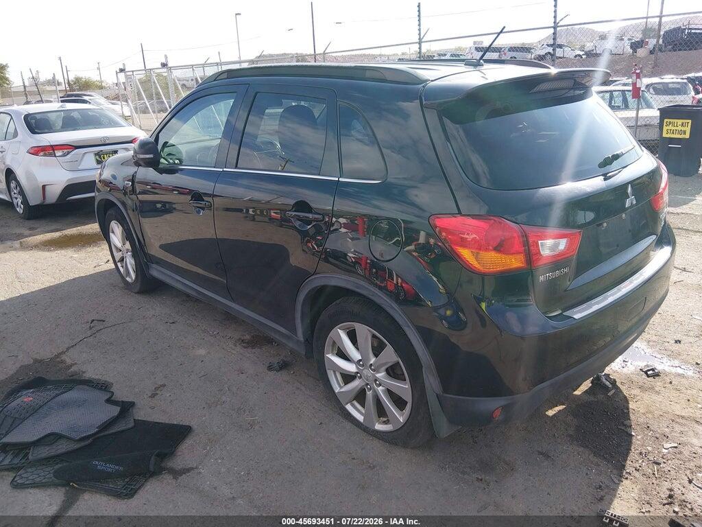 4A4AR4AW8FE060715 2015 MITSUBISHI OUTLANDER SPORT photo no. 3