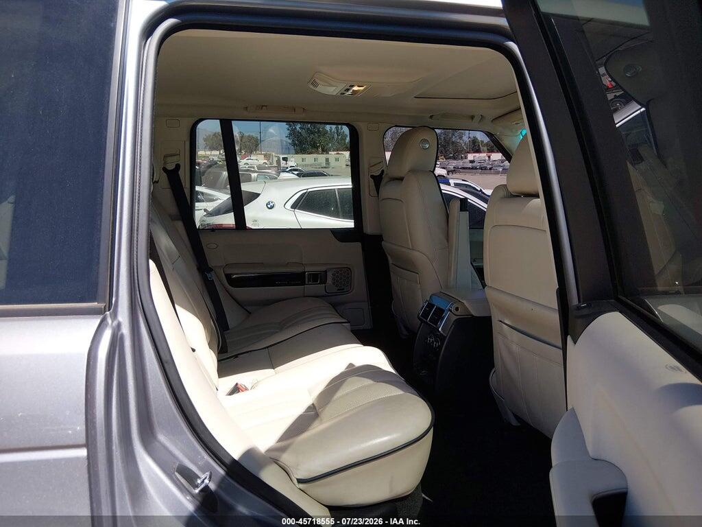 SALMF1D43CA389064 2012 LAND ROVER RANGE ROVER photo no. 8