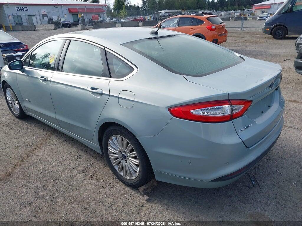 3FA6P0LU6DR345663 2013 FORD FUSION HYBRID photo no. 3