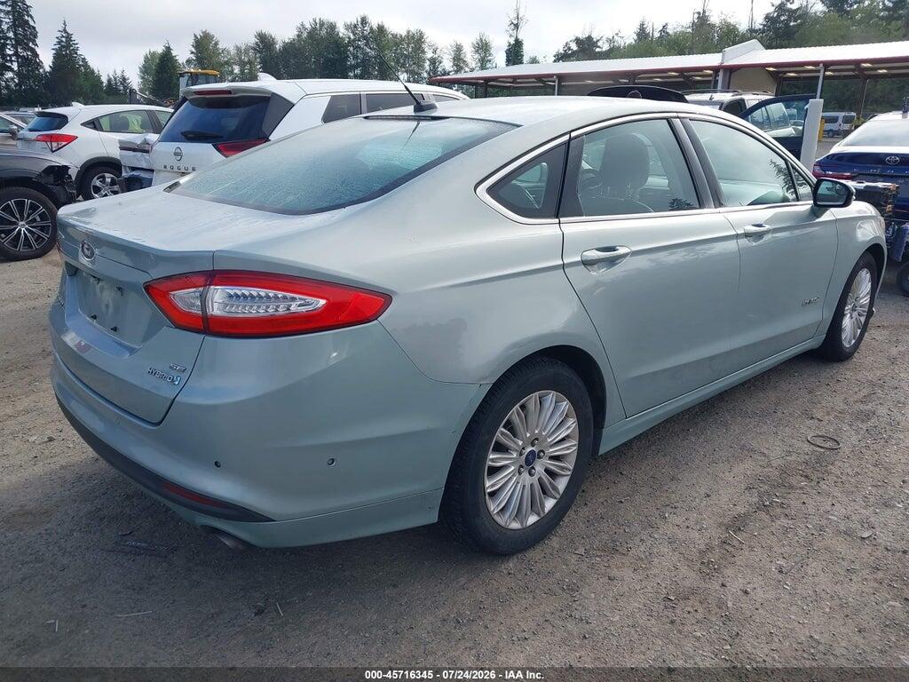 3FA6P0LU6DR345663 2013 FORD FUSION HYBRID photo no. 4