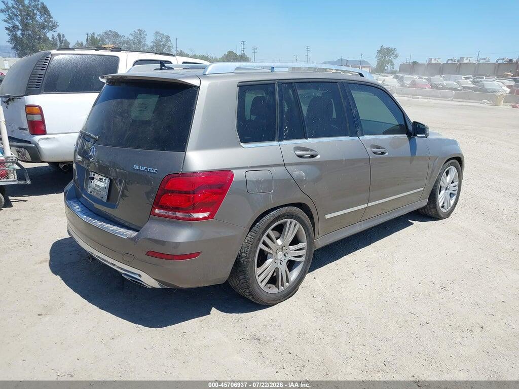 WDCGG0EB2FG380652 2015 MERCEDES-BENZ GLK 250 BLUETEC photo no. 4