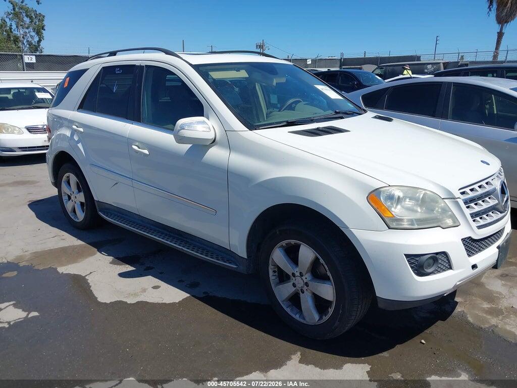 4JGBB5GB2AA601344 2010 MERCEDES-BENZ ML 350 photo no. 1