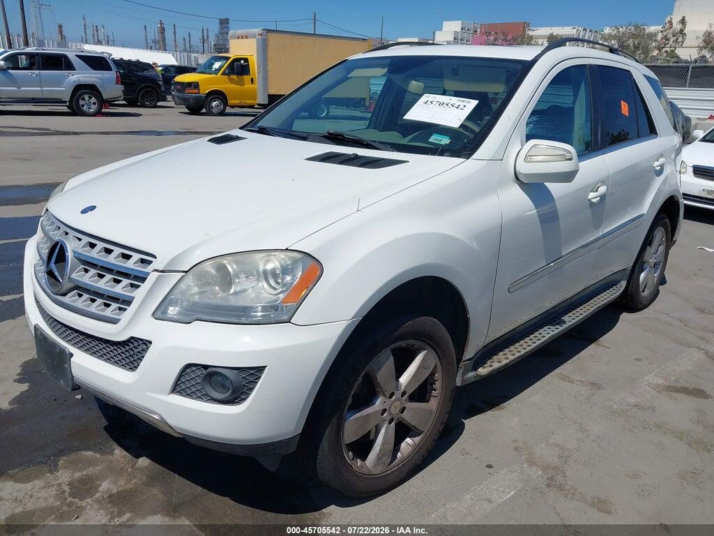 4JGBB5GB2AA601344 2010 MERCEDES-BENZ ML 350 photo no. 2