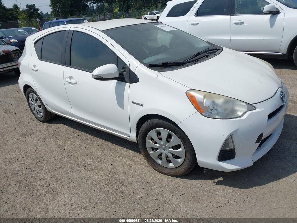 JTDKDTB32C1022604 2012 TOYOTA PRIUS C photo no. 1