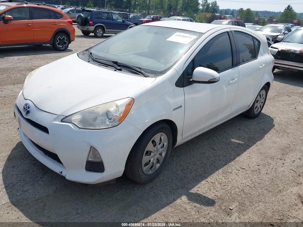 JTDKDTB32C1022604 2012 TOYOTA PRIUS C photo no. 2