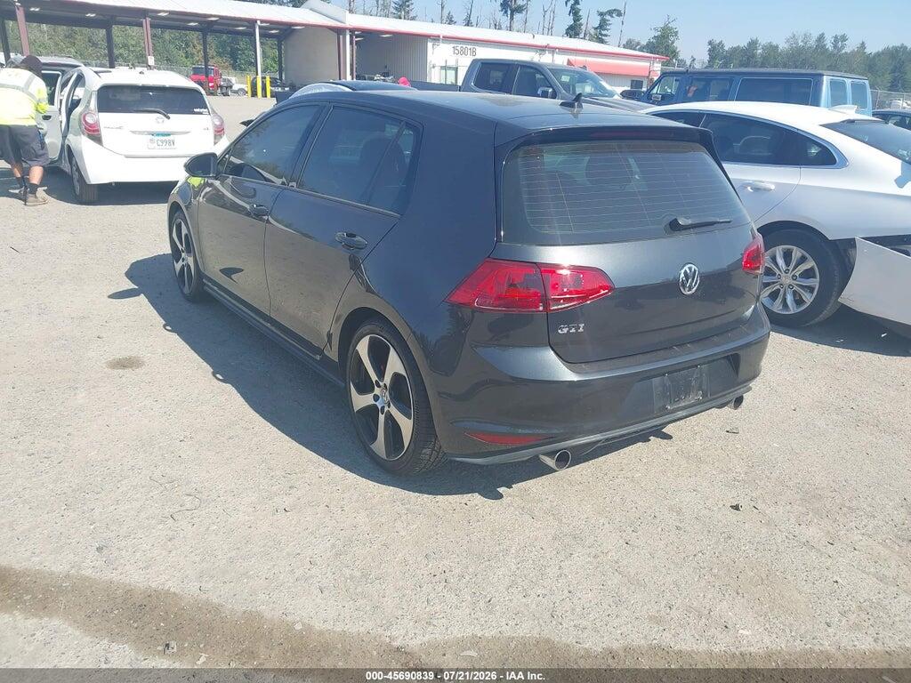 3VW4T7AU6FM080720 2015 VOLKSWAGEN GOLF GTI photo no. 3