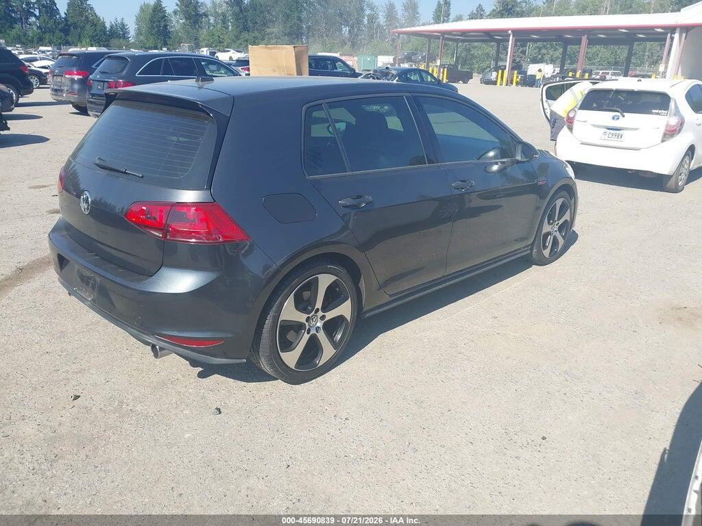 3VW4T7AU6FM080720 2015 VOLKSWAGEN GOLF GTI photo no. 4