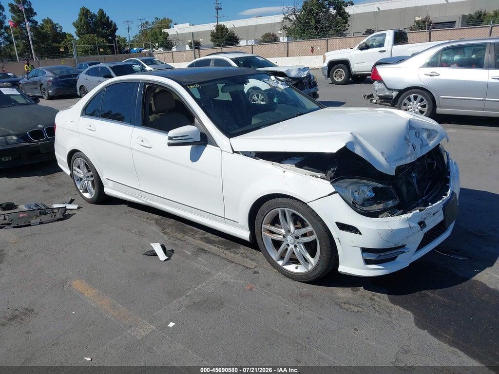 WDDGF4HB3DR282376 2013 MERCEDES-BENZ C 250 photo no. 1