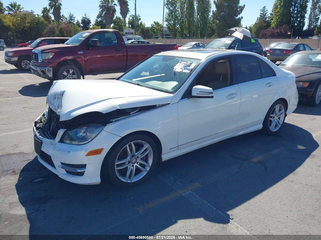 WDDGF4HB3DR282376 2013 MERCEDES-BENZ C 250 photo no. 2