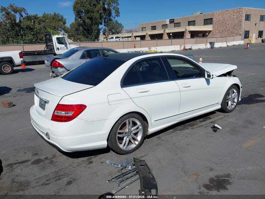 WDDGF4HB3DR282376 2013 MERCEDES-BENZ C 250 photo no. 4