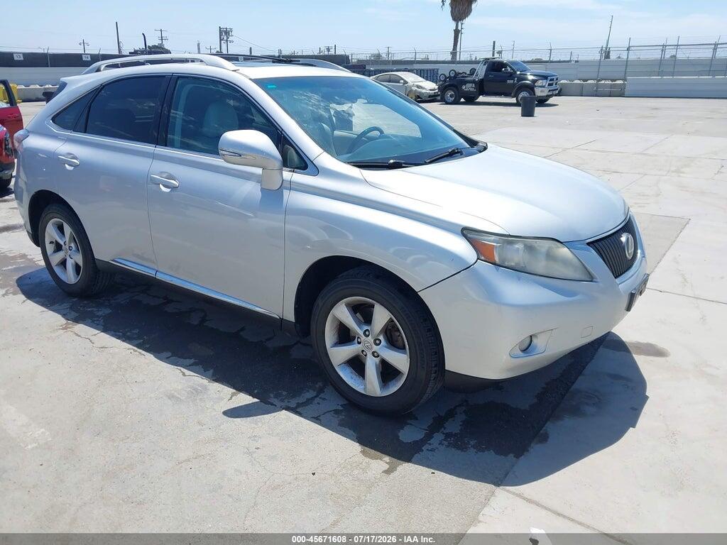 2T2BK1BA5AC080056 2010 LEXUS RX 350 photo no. 1