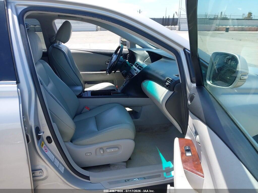 2T2BK1BA5AC080056 2010 LEXUS RX 350 photo no. 5
