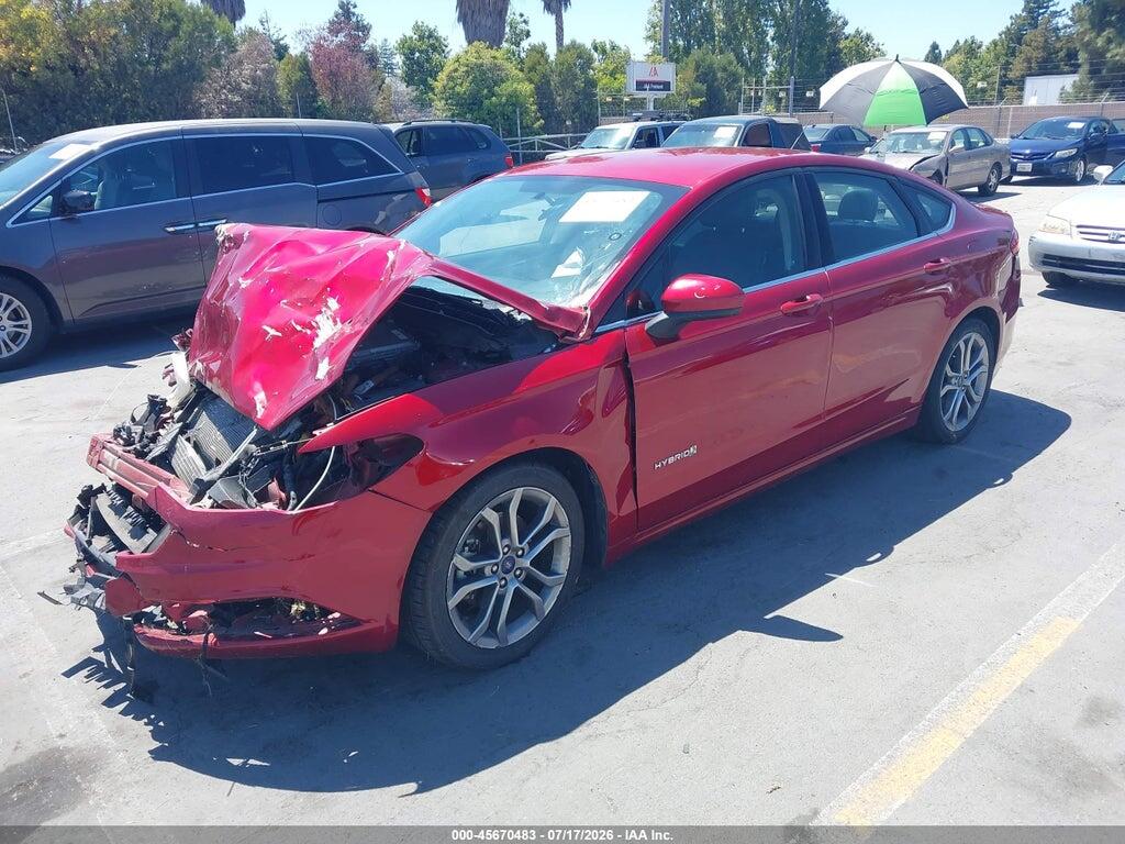 3FA6P0LU9HR253095 2017 FORD FUSION HYBRID photo no. 2