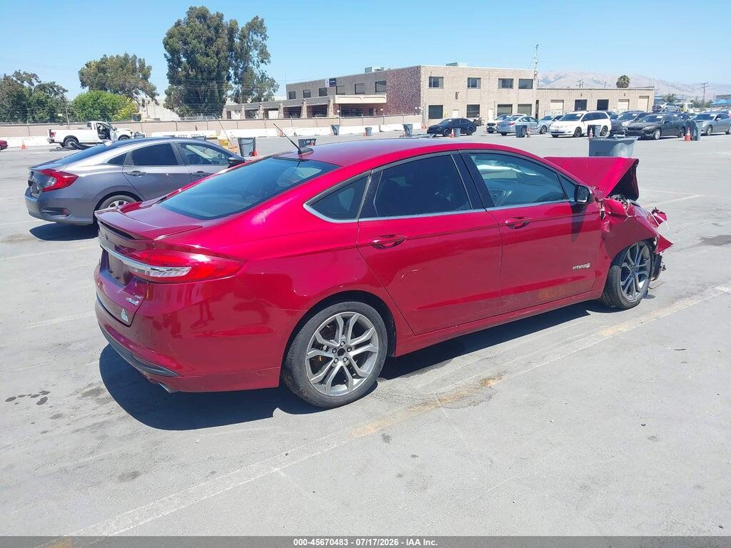 3FA6P0LU9HR253095 2017 FORD FUSION HYBRID photo no. 4
