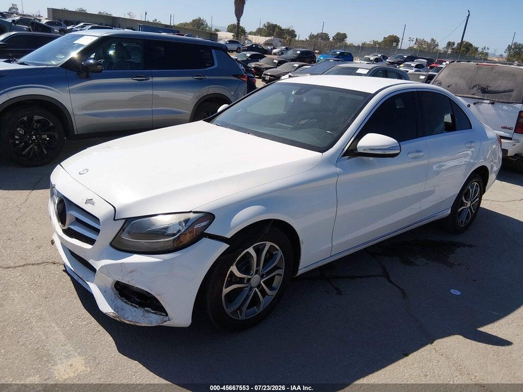 55SWF4KB2FU008818 2015 MERCEDES-BENZ C 300 photo no. 2