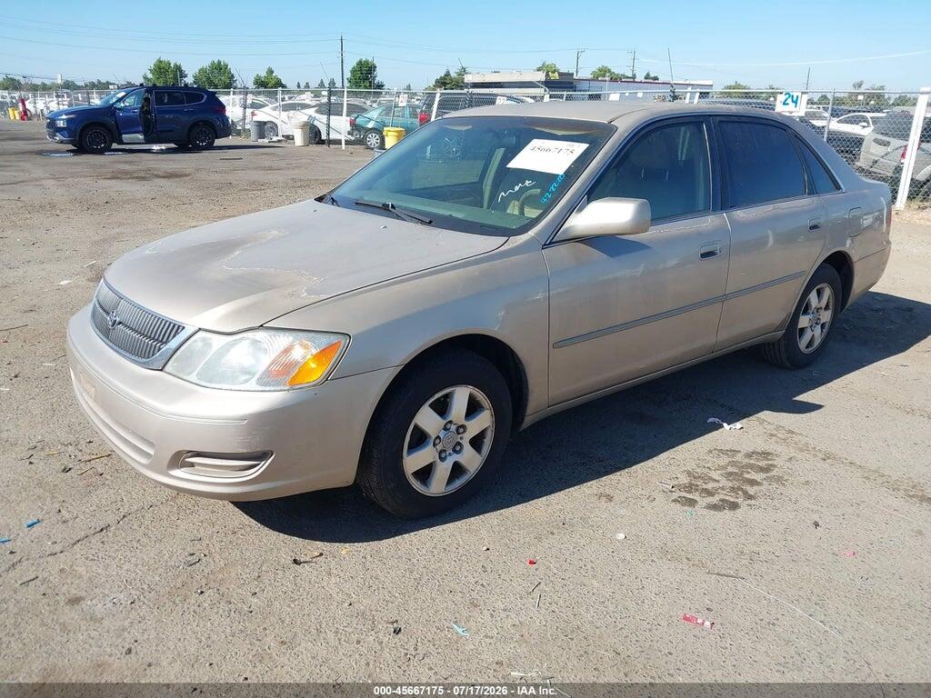 4T1BF28B52U242220 2002 TOYOTA AVALON photo no. 2