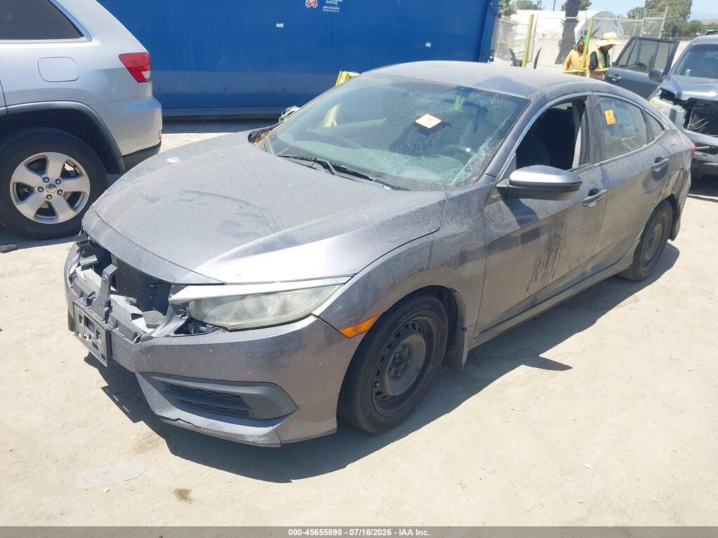 2HGFC2F54GH572549 2016 HONDA CIVIC photo no. 2