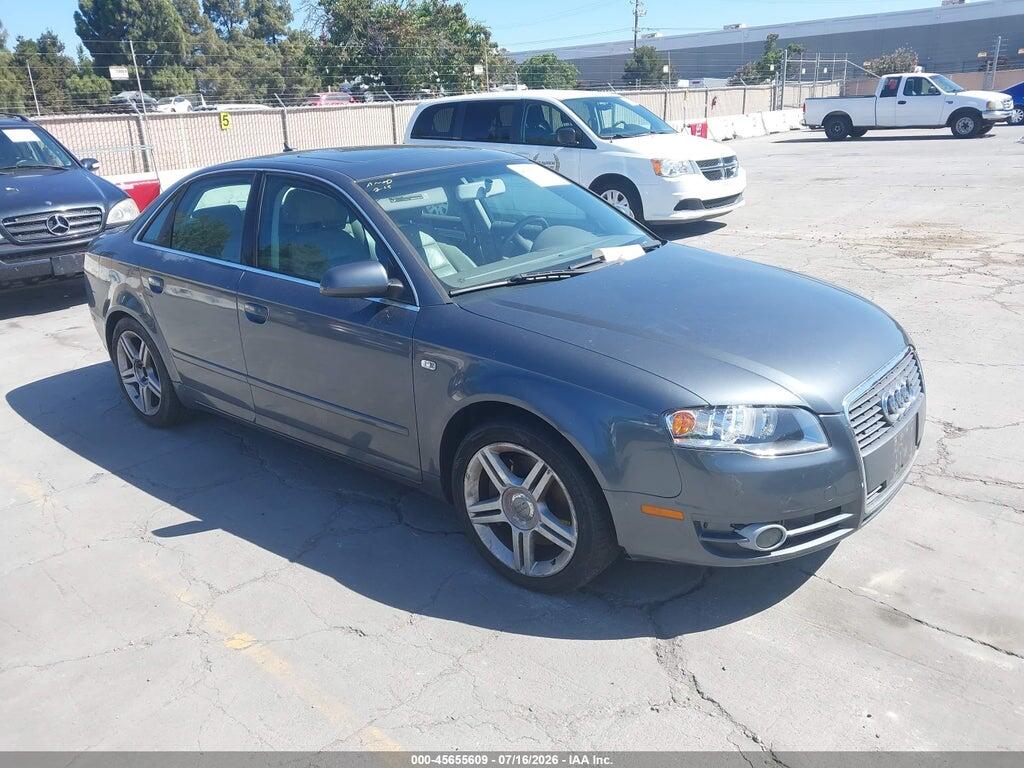 WAUDF78EX7A115358 2007 AUDI A4 photo no. 1