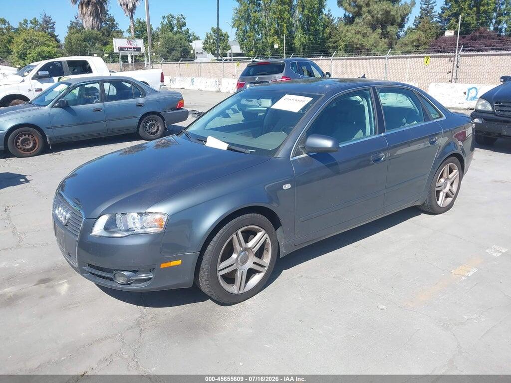 WAUDF78EX7A115358 2007 AUDI A4 photo no. 2
