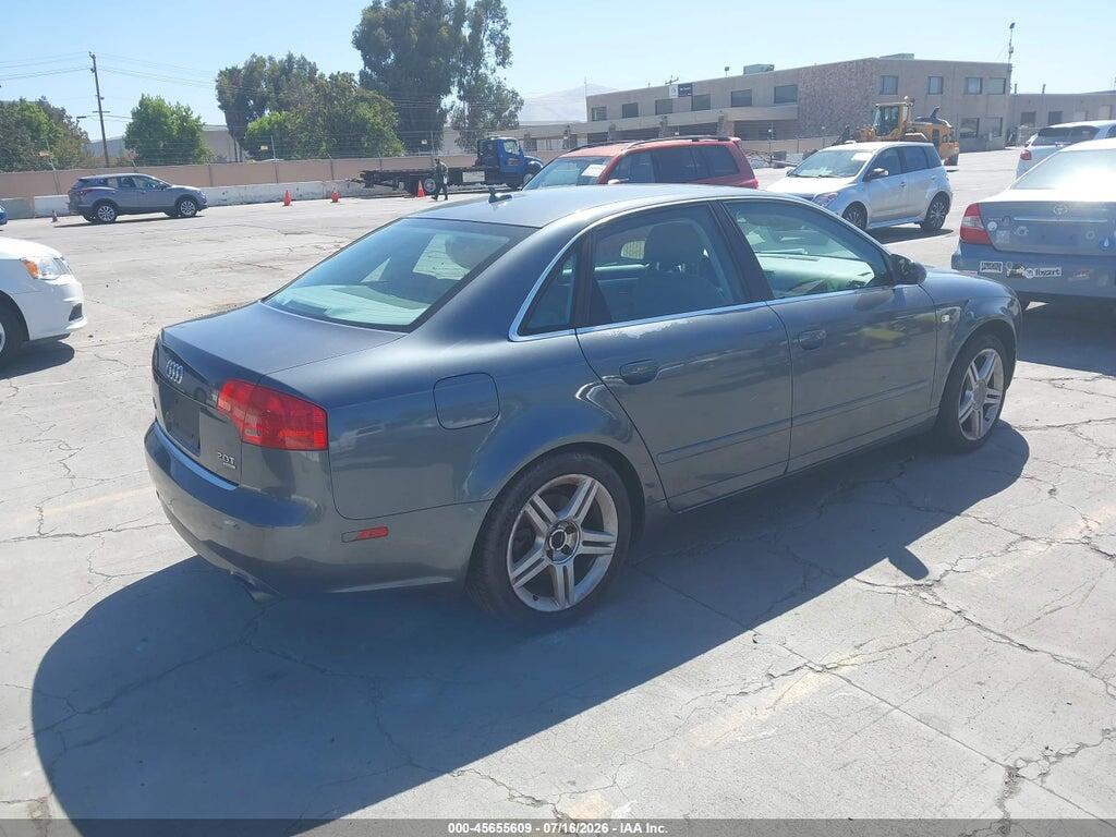 WAUDF78EX7A115358 2007 AUDI A4 photo no. 4