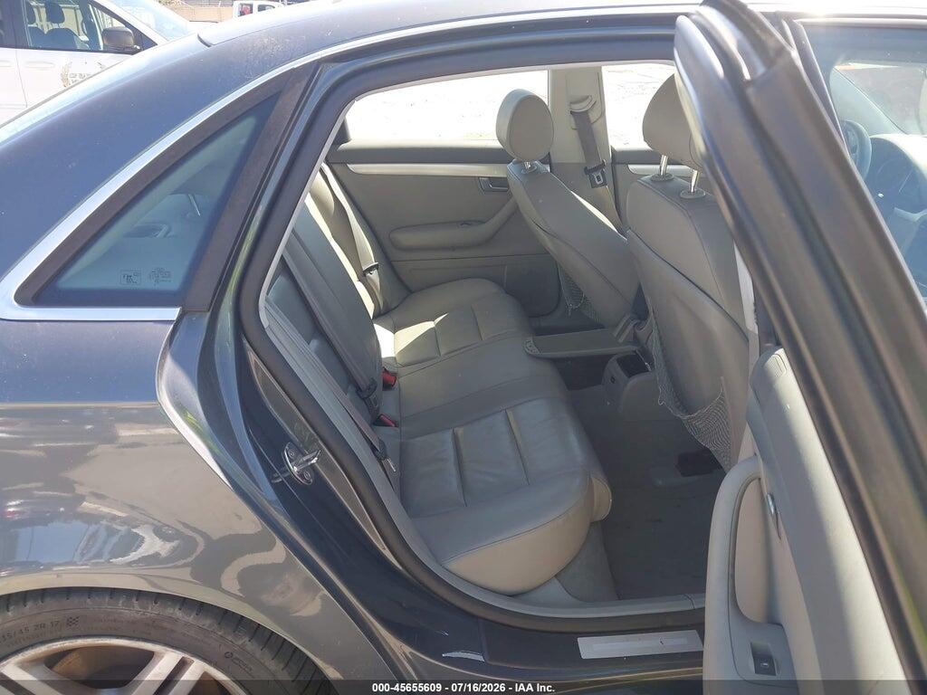 WAUDF78EX7A115358 2007 AUDI A4 photo no. 8