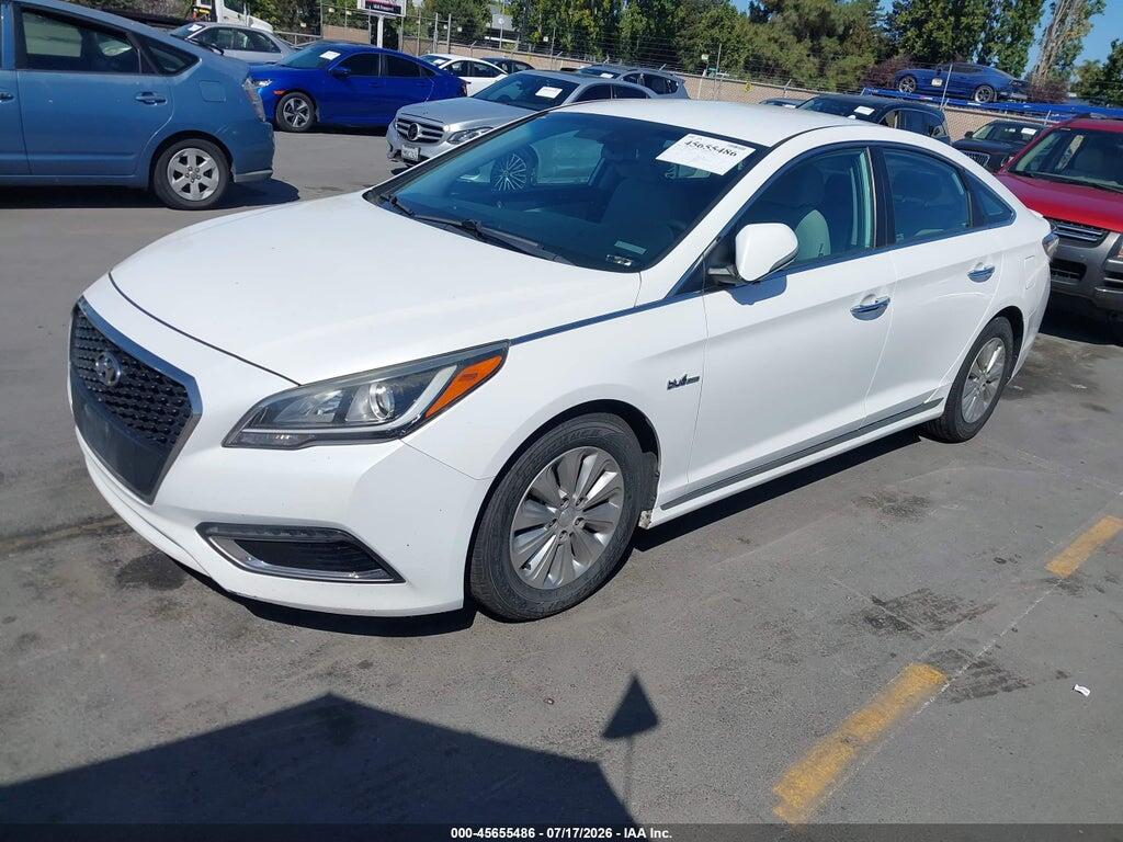 KMHE24L38HA063247 2017 HYUNDAI SONATA HYBRID photo no. 2