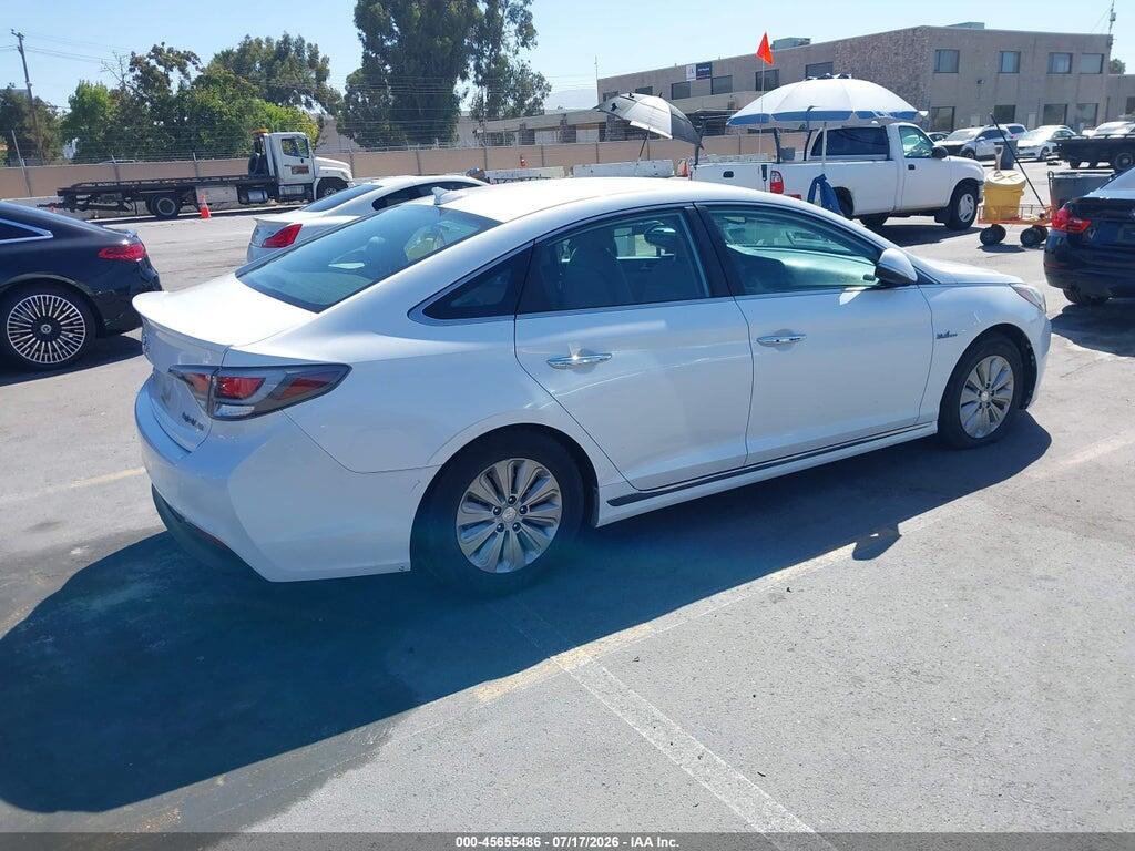 KMHE24L38HA063247 2017 HYUNDAI SONATA HYBRID photo no. 4