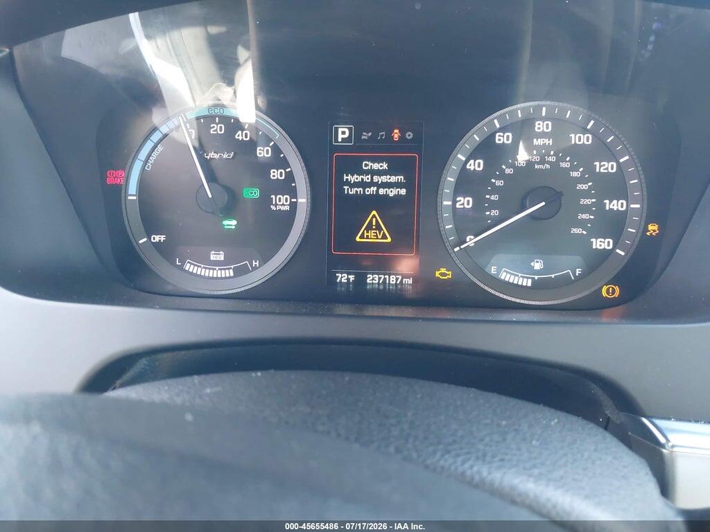 KMHE24L38HA063247 2017 HYUNDAI SONATA HYBRID photo no. 7