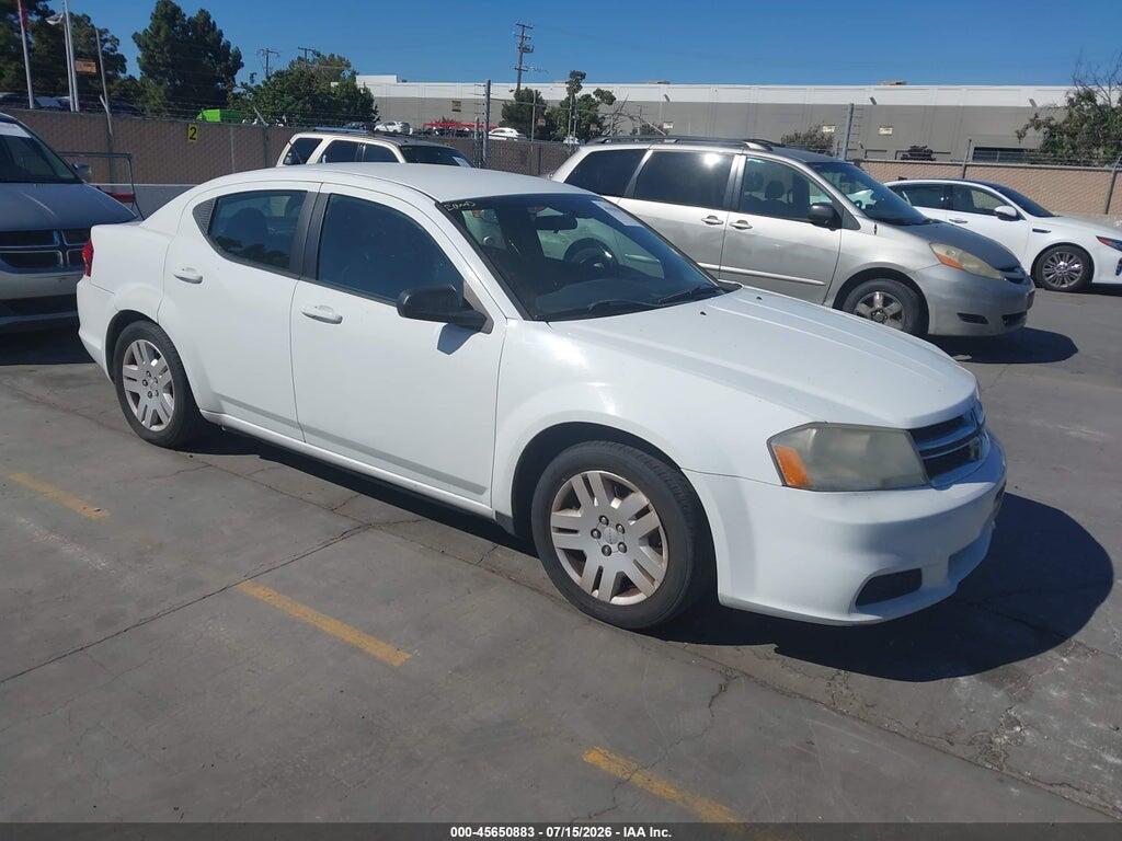 1B3BD4FB6BN608612 2011 DODGE AVENGER photo no. 1