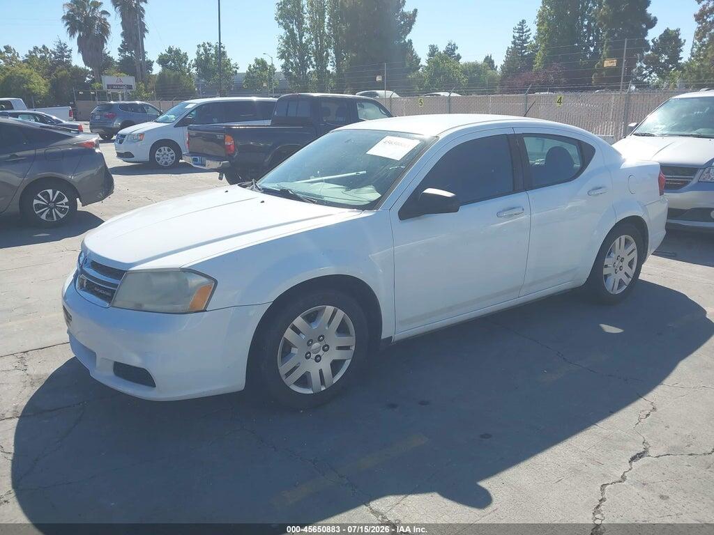 1B3BD4FB6BN608612 2011 DODGE AVENGER photo no. 2