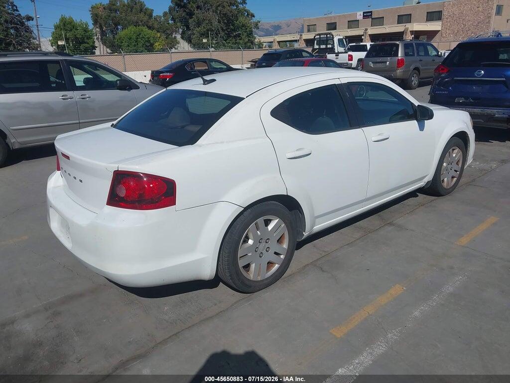 1B3BD4FB6BN608612 2011 DODGE AVENGER photo no. 4