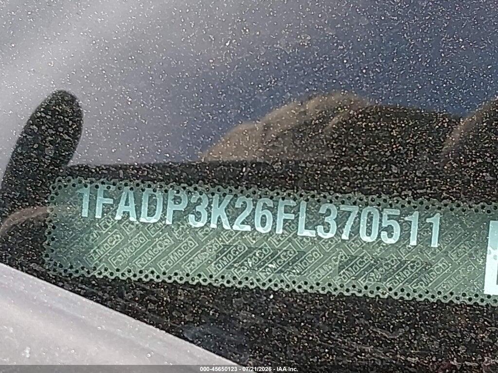 1FADP3K26FL370511 2015 FORD FOCUS photo no. 9