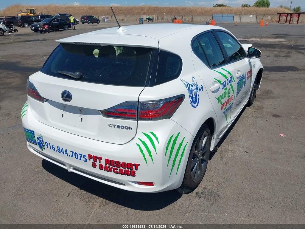 JTHKD5BH5C2092842 2012 LEXUS CT 200H photo no. 4