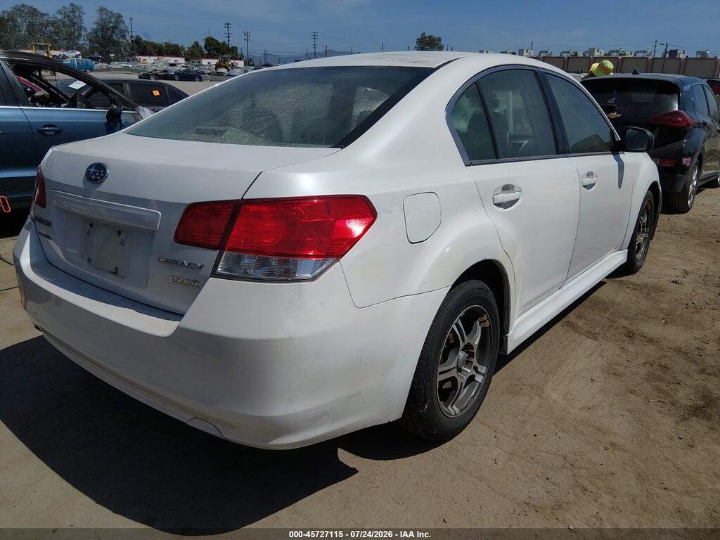 4S3BMBA66B3250646 2011 SUBARU LEGACY photo no. 4