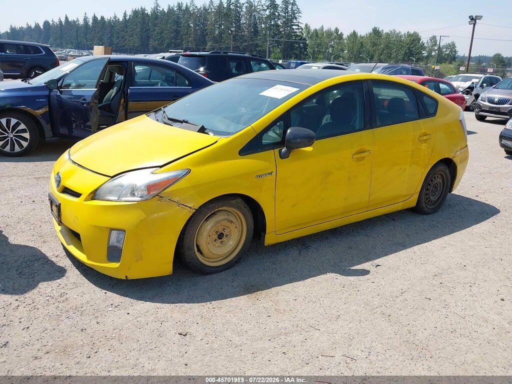 JTDKN3DUXA0088694 2010 TOYOTA PRIUS photo no. 2
