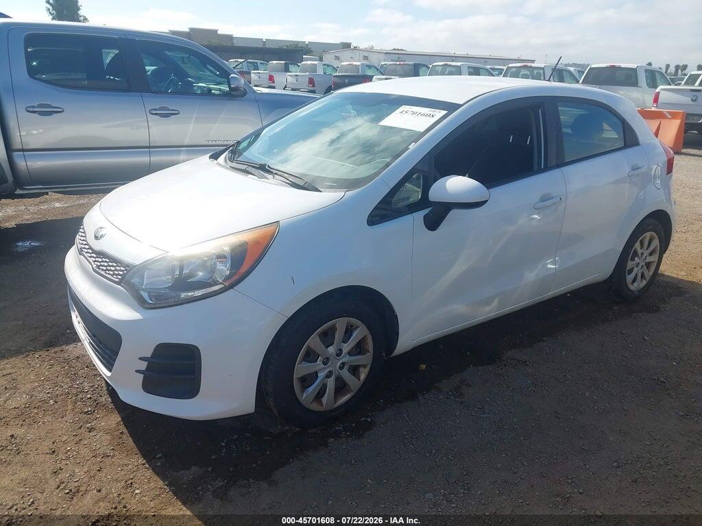 KNADM5A33G6600933 2016 KIA RIO photo no. 2