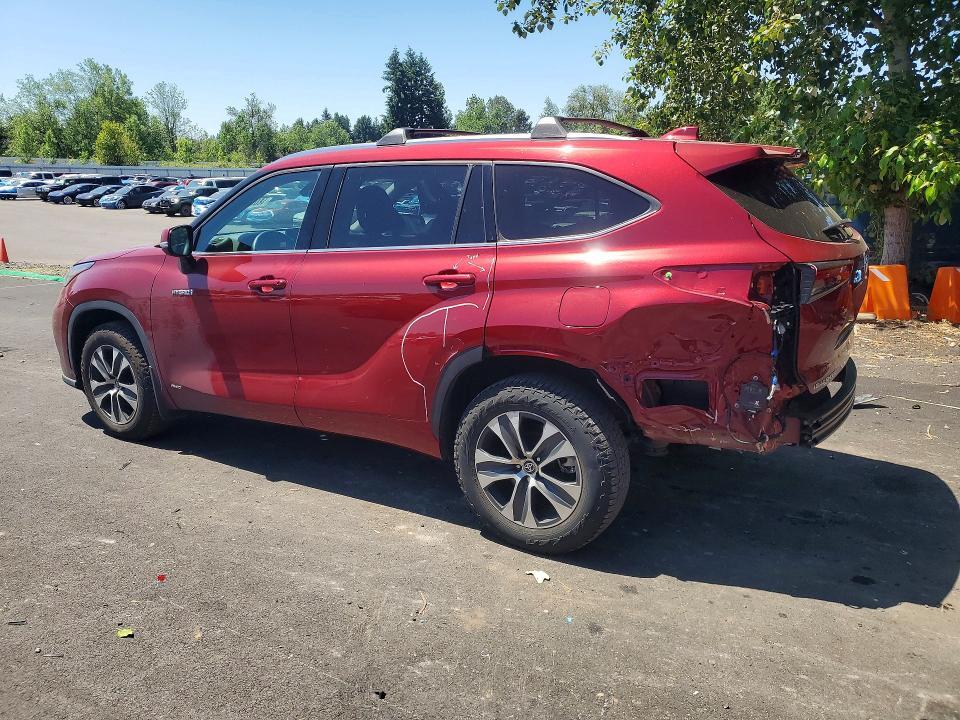 2020 TOYOTA HIGHLANDER HYBRID XLE — Фото 2 из 12